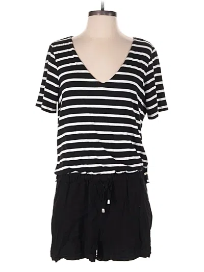 Pre-owned Elevenses Romper In Black