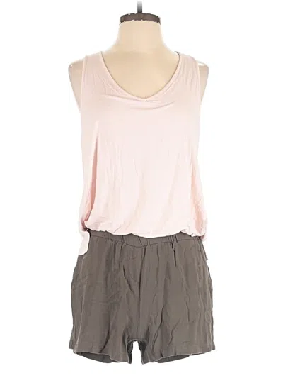 Pre-owned Elevenses Romper In Pink