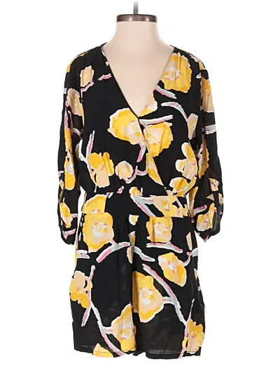 Pre-owned Elevenses Romper In Yellow