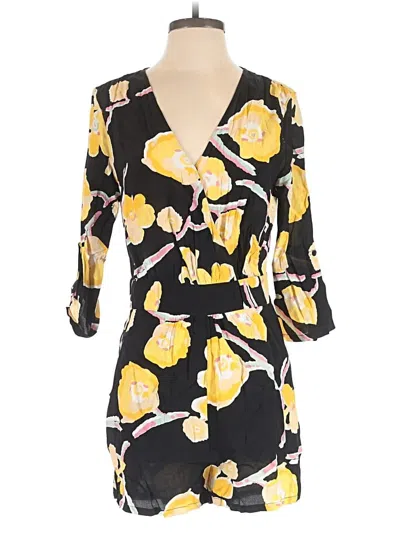 Pre-owned Elevenses Romper In Yellow