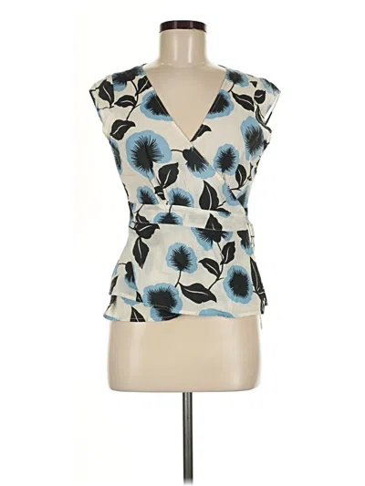 Pre-owned Elevenses Sleeveless Blouse In Blue
