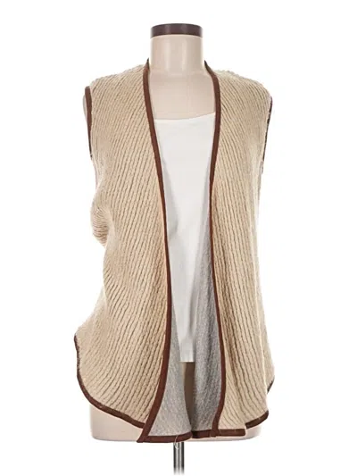 Pre-owned Elevenses Sweater Vest In Brown