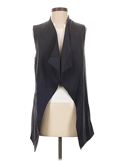 Pre-owned Elevenses Tuxedo Vest In Black
