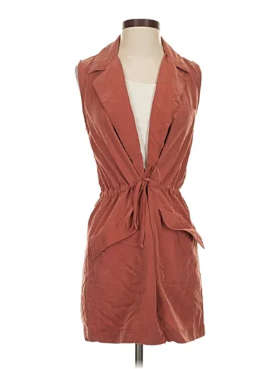 Pre-owned Elevenses Vest In Brown