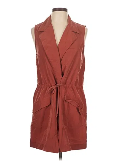 Pre-owned Elevenses Vest In Brown