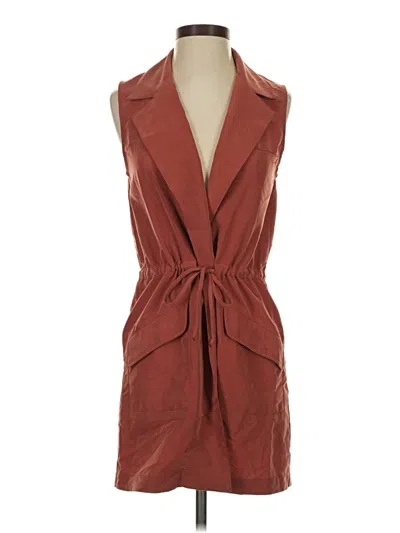 Pre-owned Elevenses Vest In Brown