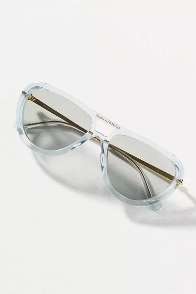 Eleventh Hour Wrapped Aviator Sunglasses In Green