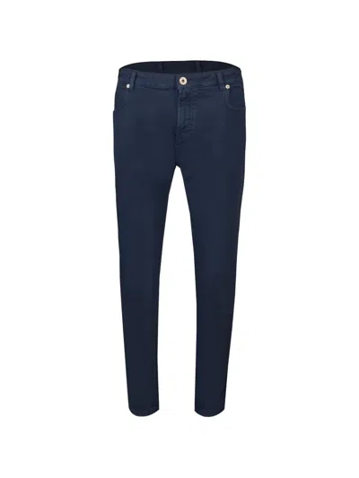 Eleventy 5 Pocket Denim Pant In Multi