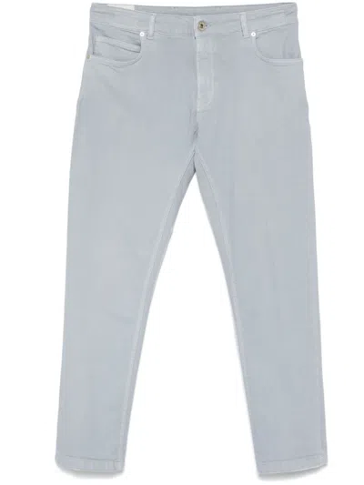 Eleventy 5 Pockets Jeans In Blue