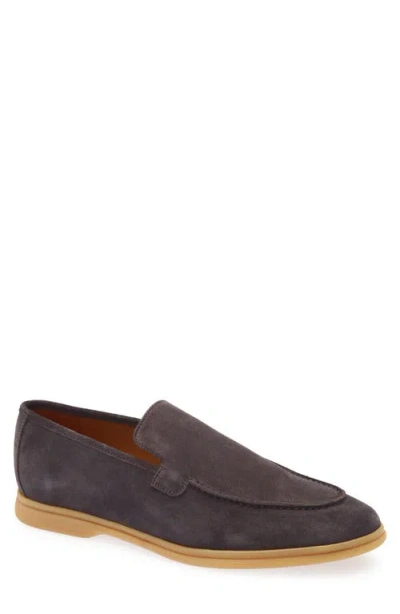 Eleventy Apron Toe Loafer In Brown