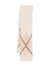 Eleventy Argyle Scarf In Neutral