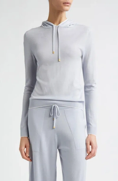 Eleventy Avalon Travel Sleeveless Merino Wool Sweater In Blue