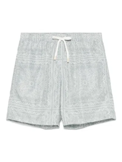 Eleventy Bandana-print Shorts