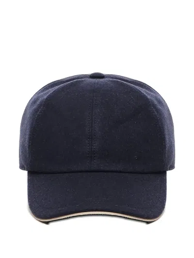 Eleventy Baseball Cap In Blue
