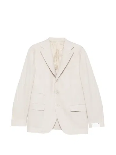 Eleventy Beige Blazer In Neutral