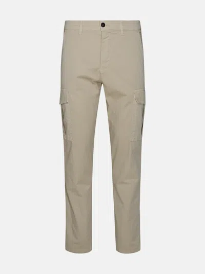 Eleventy Beige Cotton Cargo Pants