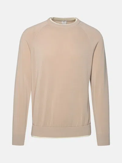 Eleventy Beige Cotton Sweater