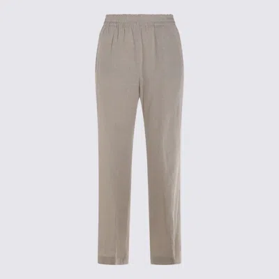 ELEVENTY ELEVENTY BEIGE LINEN PANTS
