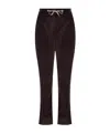 Eleventy Belt Loop Casual Pants In Burgundy