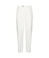 Eleventy X Harrods Linen Tailored Trousers In White