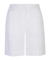 Eleventy Belt Loop Shorts In White