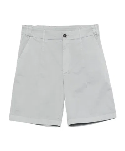 Eleventy Belt Loop Shorts In Blue