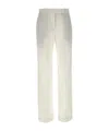 Eleventy Belt Loop Track Pants In White