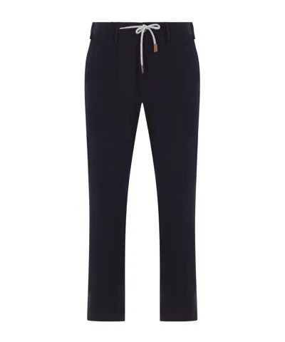 ELEVENTY ELEVENTY DRAWSTRING PLEATED PANTS