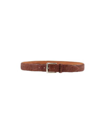 Eleventy Belts In Brown