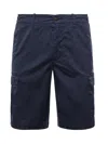 Eleventy Cargo Bermuda Shorts With Flap And Side Pockets