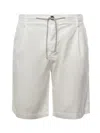 Eleventy Bermuda In White