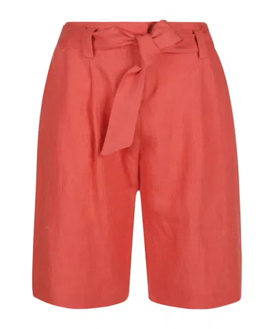 Eleventy Bermuda Shorts In Orange
