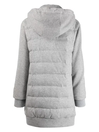 Eleventy Bimateric Coat In Multi