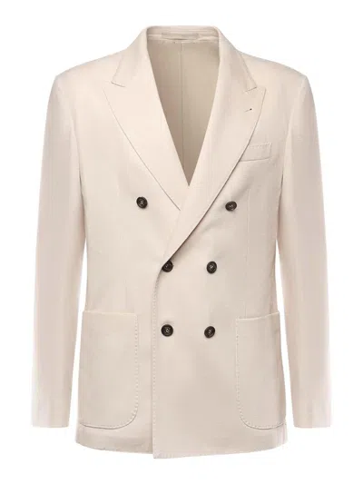 ELEVENTY DOUBLE-BREASTED WOOL JACKET
