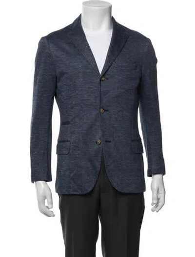 Pre-owned Eleventy Blazer In Blue