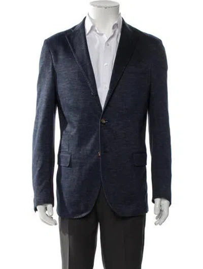 Pre-owned Eleventy Blazer In Blue
