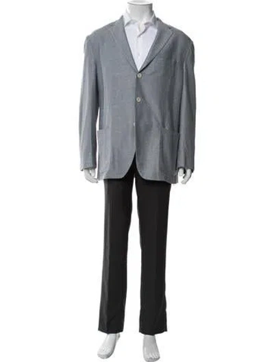 Pre-owned Eleventy Blazer In Blue
