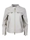 Eleventy Jacket Cream In Cream