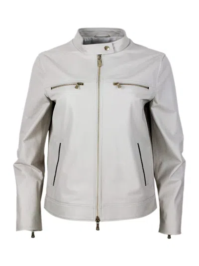 Eleventy Blazer In Cream