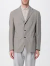 Eleventy Blazer  Men Color Beige In Gray