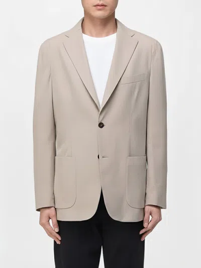 Eleventy Blazer  Men Color Beige In Neutral