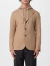 Eleventy Blazer  Men Color Camel In Brown