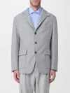 Eleventy Blazer  Men Color Grey In Gray