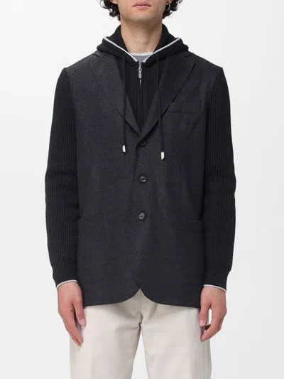 Eleventy Blazer  Men Color Grey In Gray
