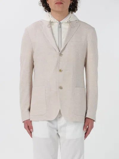 Eleventy Blazer  Men Color Sand