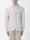 Eleventy Layered Hooded Jacket In Neutral