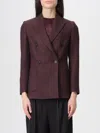 Eleventy Blazer  Woman Color Red Purple In Purple