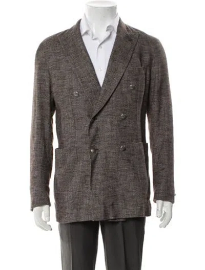 Pre-owned Eleventy Blazer In Gray