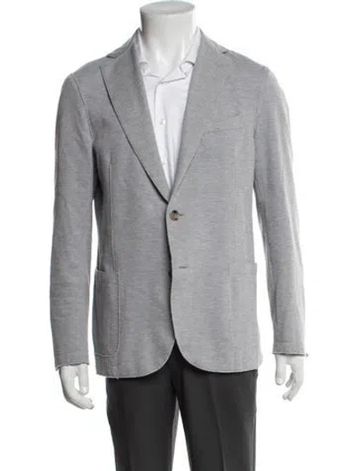 Pre-owned Eleventy Blazer In Gray