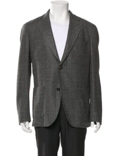 Pre-owned Eleventy Blazer In Green